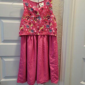 Shopkins Pink Dress 10/12 Size